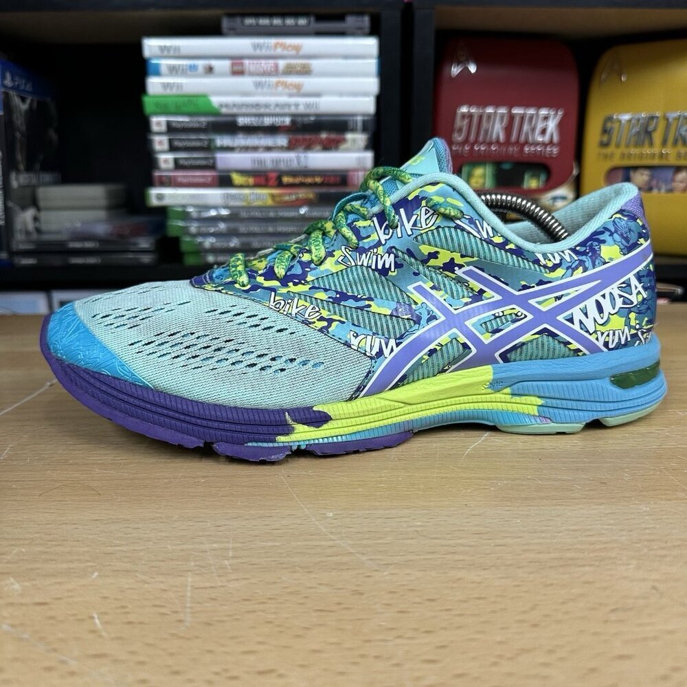 Asics Gel Noosa Tri 10 Women's Size 9 Triathlon Running Shoes Multicolor Sneaker